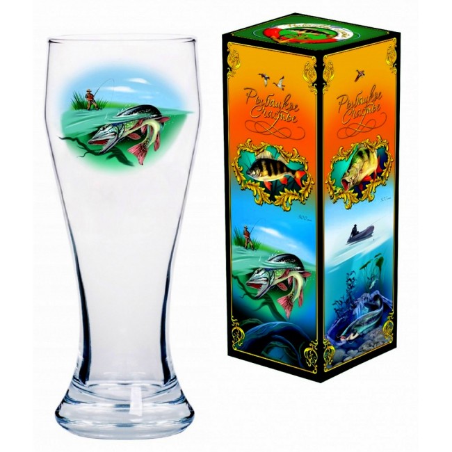 Beer glass FISHING Glass, wine glass